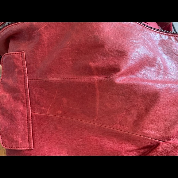 Rudsak Leather Bomber Jacket - Picture 8 of 10